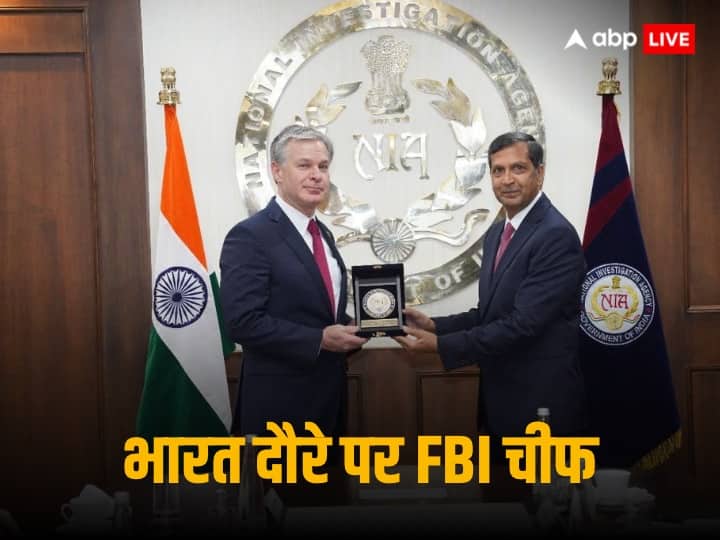 FBI chief in India: भारतीय उच्चायोग पर हुए हमले की जांच कर रहा अमेरिका, जल्द होगा बड़ा खुलासा