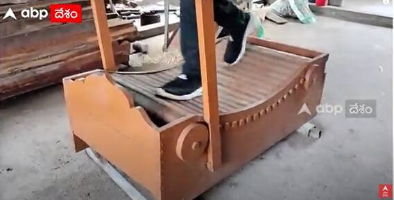 Warangal Wooden Treadmill : చెక్కతో ట్రెడ్ మిల్ తయారీ..హెల్తీ అండ్ బెస్ట్ | ABP Desam