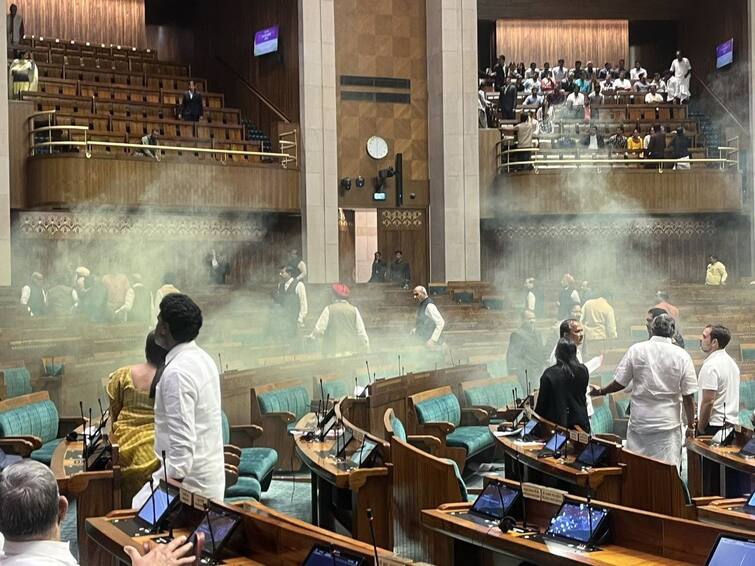 Parliament security breach FIR Intruders Smuggled Smoke Bombs Into Lok Sabha Manipour violence slogans FIR Reveals How Parliament Intruders Smuggled Smoke Bombs Into Lok Sabha