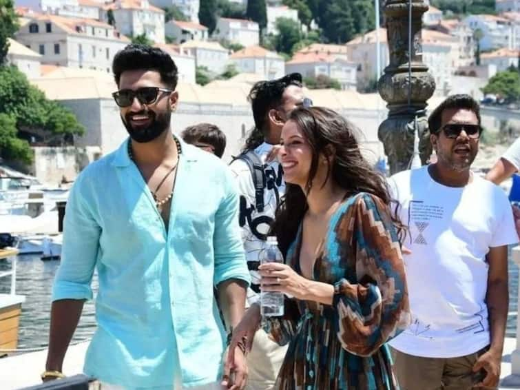 Vicky Kaushal and Triptii Dimri shooting pictures from Film Shoot viral From Croatia Vicky-Tripti: 'অ্যানিম্যাল' রণবীর এখন অতীত! ভিকির 'বাহুলগ্না' তৃপ্তি দিমরি, ভাইরাল ছবি