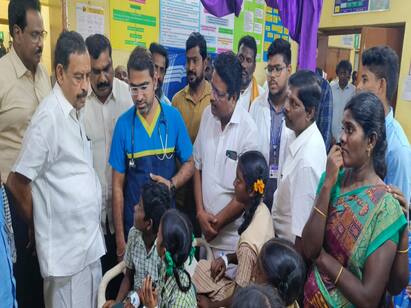 Nagapattinam news poisonous beetle 7 students injured - TNN நாகையில் பள்ளிக்குழந்தைகளை கடித்த விஷவண்டு மருத்துவமனையில் அனுமதி