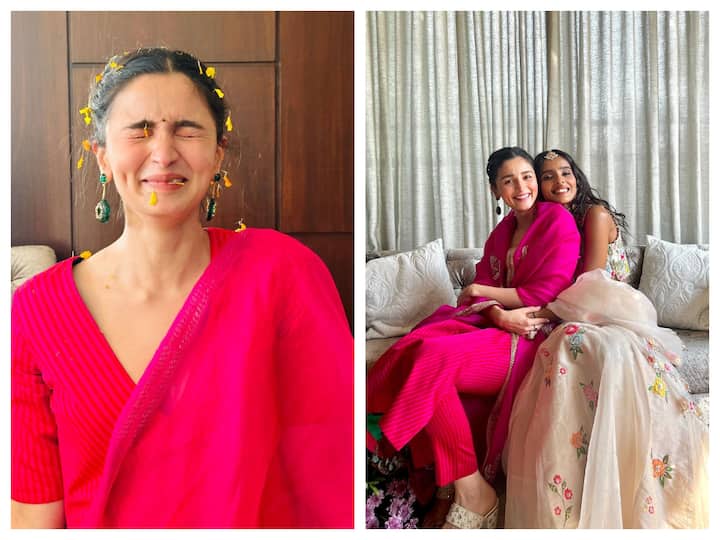 Alia Bhatt attended her close friend's mehendi ceremony on Wednesday and shared pictures from the occasion on Instagram.