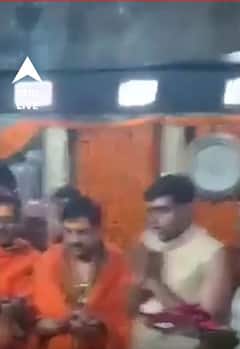 सीएम मोहन यादव ने उज्जैन के महाकाल मंदिर में की पूजा अर्चना | #shorts | ABP News