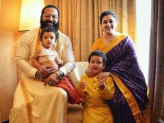 Rishab Shetty Family Photos:  'కాంతార'  రిషబ్ శెట్టి ఫ్యామిలీ పిక్స్