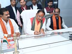 Vishnu Deo Sai ने ली छत्तीसगढ़ सीएम पद की शपथ, मंत्रालय जाकर कार्यभार संभाला, देखें तस्वीरें