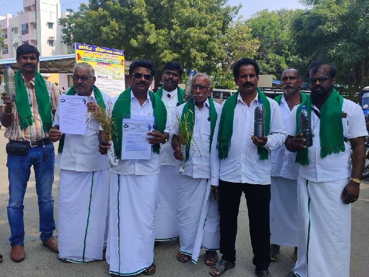 திருமணிமுத்தாற்றில் கலக்கப்படும் சாயக் கழிவுகள்; கருகும் பயிர்கள் - விவசாயிகள் வேதனை