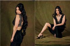 Shruti Haasan PHOTO: બ્લેક આઉટફીટમાં કિલર પોઝ આપતી જોવા મળી શ્રુતિ હાસન