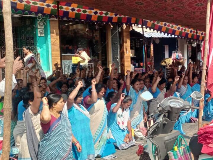 Anganwadi Staff Strike continue in Andhra Pradesh Govt taking alternative measures Anganwadi Staff News: తగ్గాలి అంటున్న ప్రభుత్వం- తగ్గేదెలే అంటున్న అంగన్‌వాడీ సిబ్బంది, ఏపీలో పోరు తీవ్రం