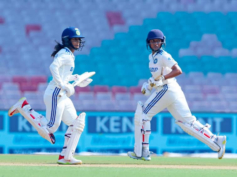 Jemimah Rodrigues, Renuka Thakur And Shubha Satheesh Make Test Debut As INDW Face ENGW In Mumbai