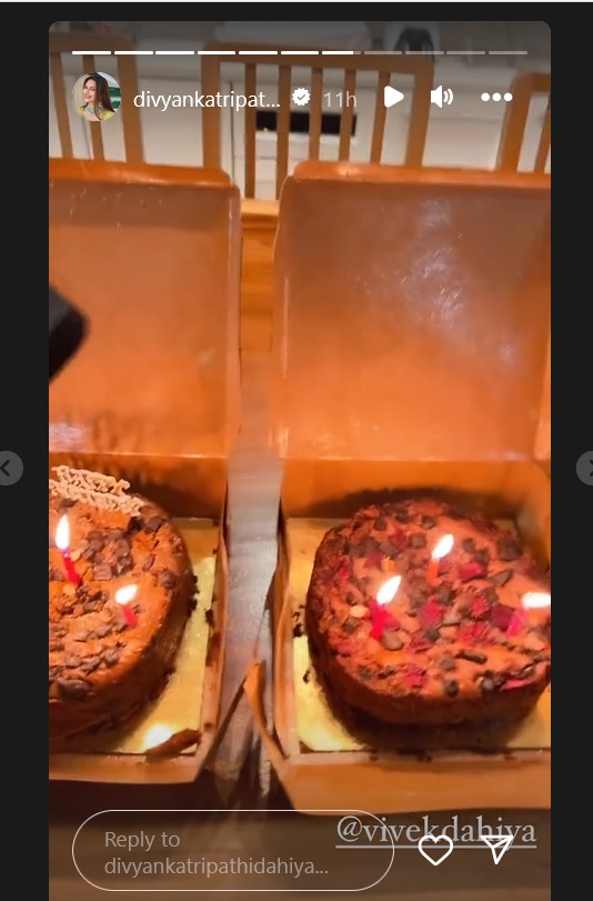 Divyanka Tripathi Birthday Celebration:  दिव्यांका त्रिपाठी के बर्थडे पर पति विवेक दहिया ने दिया स्पेशल सरप्राइज, बोले- मुझे बीवी हुई है