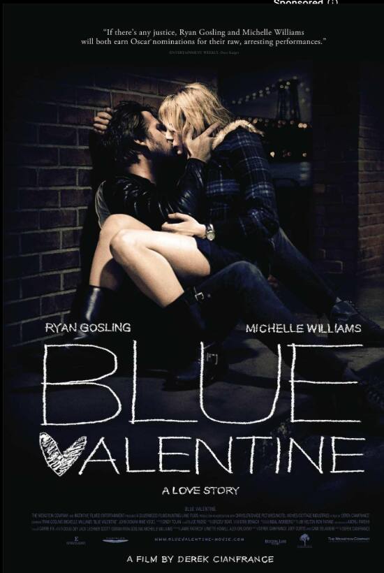 इस लिस्ट में पहला नाम है 'ब्लू वेलेंटाइन' का . ये फिल्म अपनी बेहद बोल्ड सीन्स को लेकर काफी पॉपुलर हुई थी.