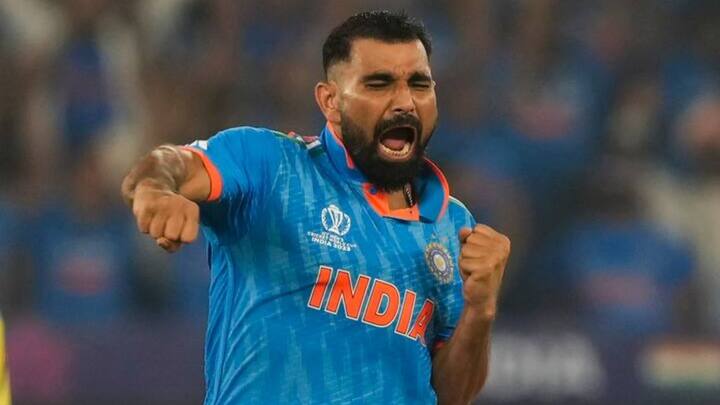 সদ্য সমাপ্ত বিশ্বকাপে বল হাতে আগুন ঝরিয়েছিলেন ভারতের তারকা ফাস্ট বোলার মহম্মদ শামি।