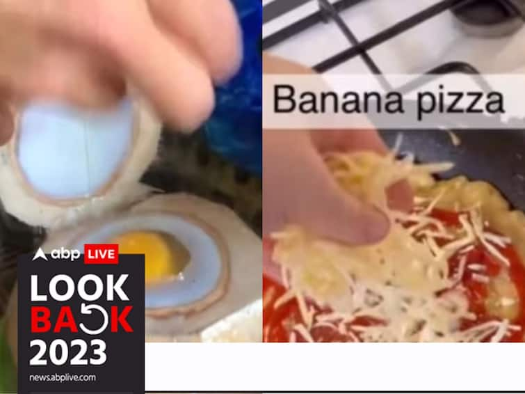 From 'Coconut Eggs' To 'Banana Pizzas': Quirkiest Recipes That Captivated Internet In 2023