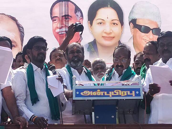 விடியாத திமுக ஆட்சி விவசாயிகளை எப்பொழுதும் வஞ்சித்து வருகிறது - ஆர்.பி.உதயகுமார்