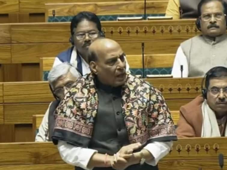 parliament security breach lok sabha rajnath singh says mps to remain cautious while issue passes Rajnath Singh Advises MPs To Be More Careful, Says No Need For Chaos Amid Uproar Over Parl Security Breach