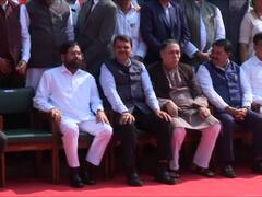 MLA Photo Session : अध्यक्षांच्या उजव्या बाजूला दादा, डाव्या बाजूला मुख्यमंत्री, जयंत पाटीलही पहिल्या रांगेत, फोटोसेशनवेळी कोण कुठे दिसले?