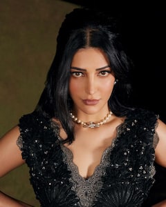 Shruti Haasan's Stunning Co-Ord Set Brings Back Her Passion For Black; PICS
