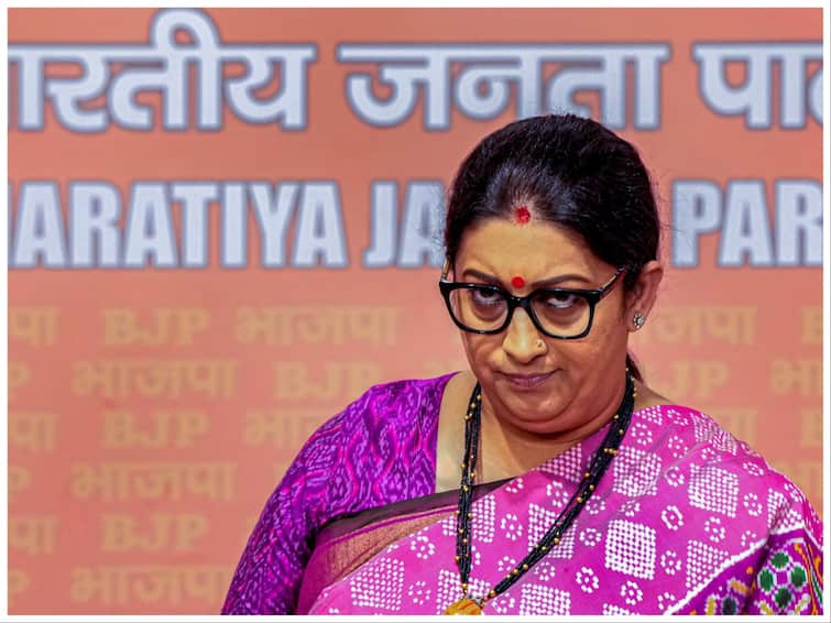 Menstruation Not A Handicap Smriti Irani Opposes Paid Period Leaves For Women 'Not A Handicap': Smriti Irani Opposes Paid Period Leaves For Women