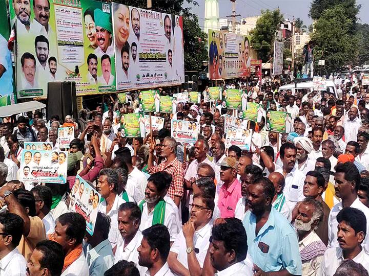 விடியாத திமுக ஆட்சி விவசாயிகளை எப்பொழுதும் வஞ்சித்து வருகிறது - ஆர்.பி.உதயகுமார்