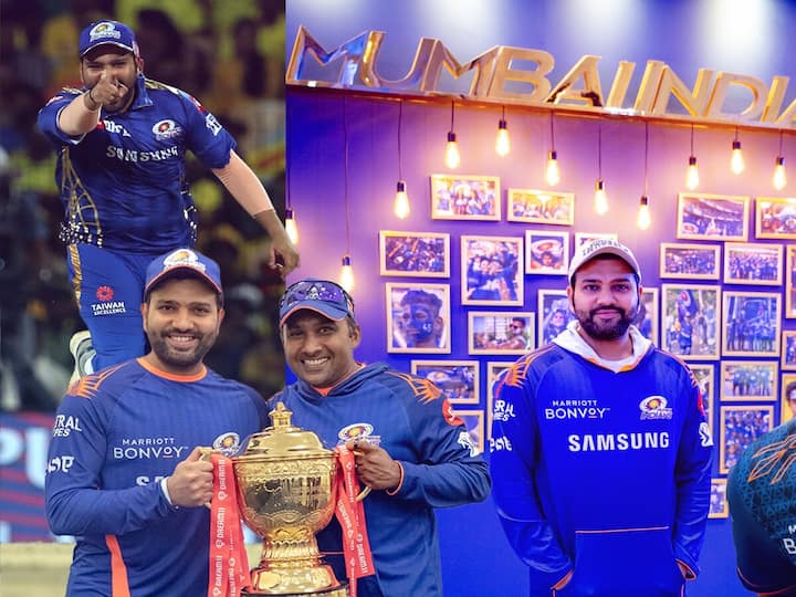 MI took to social media to share pictures from The Hitman's incredible journey with the MI as their leader. (Image Credit: X/@mipaltan)