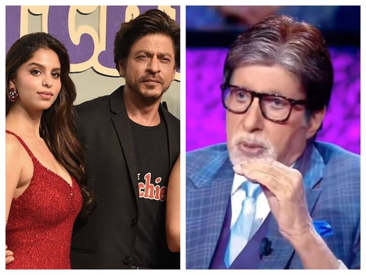 KBC: Amitabh Bachchan Recalls When Shah Rukh Khan Scolded Suhana Khan Over Wanting To Swim Amitabh Bachchan Recalls When Shah Rukh Khan Scolded Suhana Khan Over Wanting To Swim