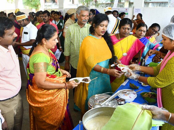 பாரம்பரிய உணவு முறைகளை மீட்டெடுக்க தேனியில் சிறுதானிய உணவுத் திருவிழா