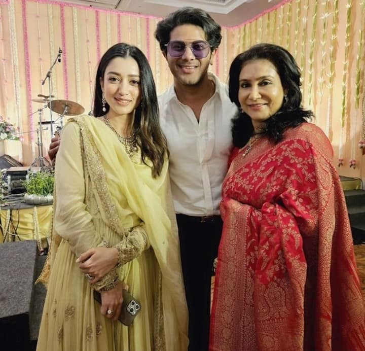 திருமண நிகழ்வில் நடிகை லிஸி பிரியதர்ஷன்..