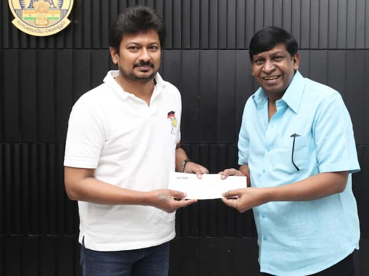 Actor Vadivelu donated 6 lakhs to the Chief Ministers General Relief Fund Vadivelu: மிக்ஜாம் பாதிப்பு.. முதலமைச்சரின் பொது நிவாரண நிதிக்கு ரூ.6 லட்சம் வழங்கிய வடிவேலு