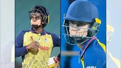 বাথরুমে পড়ে গিয়ে মুখে আঘাত পেয়েছিলেন, টেপ জড়িয়ে মাঠে নেমেই মন জিতলেন বাবা ইন্দ্রজিৎ