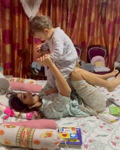 Shreya Saran :வாழ்வில் மிகச் சிறந்த தருணம் - தாய்மையில் தவழ்ந்த நடிகை ஸ்ரேயாவின் க்ளிக்ஸ்!