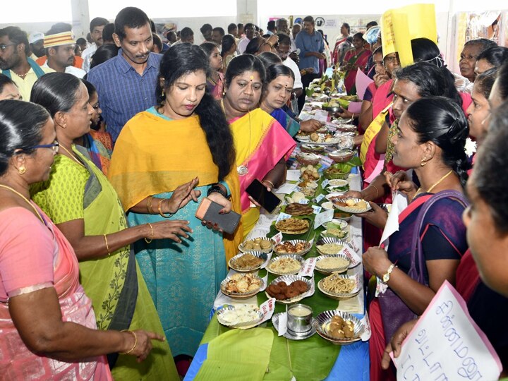 பாரம்பரிய உணவு முறைகளை மீட்டெடுக்க தேனியில் சிறுதானிய உணவுத் திருவிழா