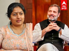 Gayathri RaghuramJoins Congress : காங்கிரஸில் காயத்ரி ரகுராம்?பாஜகவை எதிர்க்க அழைப்பு!