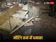 यूक्रेन में गांव की भलाई के लिए चल ही थी मीटिंग, काउंसिल मेंबर ने कर दिया हैंड ग्रेनेड से विस्फोट, देखें वीडियो