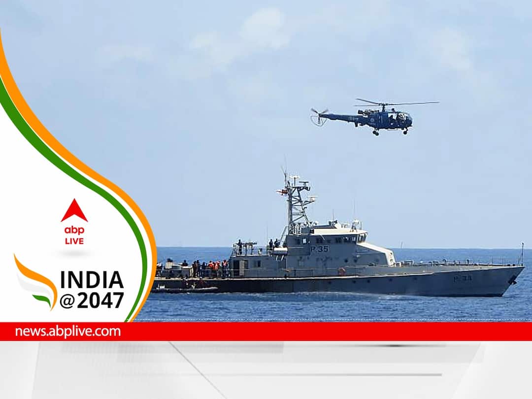 INS Sumedha Is On A Grand Mission To African Coast INS Sumedha Is On A Grand Mission To African Coast Exercise Bright Star 2023 SAGAR initiative india Africa ties abpp INS Sumedha Is On A Grand Mission To African Coast