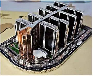 Surat News diamond burs replica made, know how much it weighs PM Modi Surat Visit: સુરત હીરા બુર્સની બનાવવામાં આવી પ્રતિકૃતિ, જાણો કેટલું છે વજન