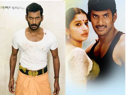 Vishal emotional post on Sandakozhi Meera jasmine release date 18 year anniversary Vishal on Sandakozhi: ஆக்‌ஷன் ஹீரோவா உருவெடுத்த நாள்.. சண்டக்கோழி 18 ஆண்டு நிறைவு நாளில் விஷால் நெகிழ்ச்சி!