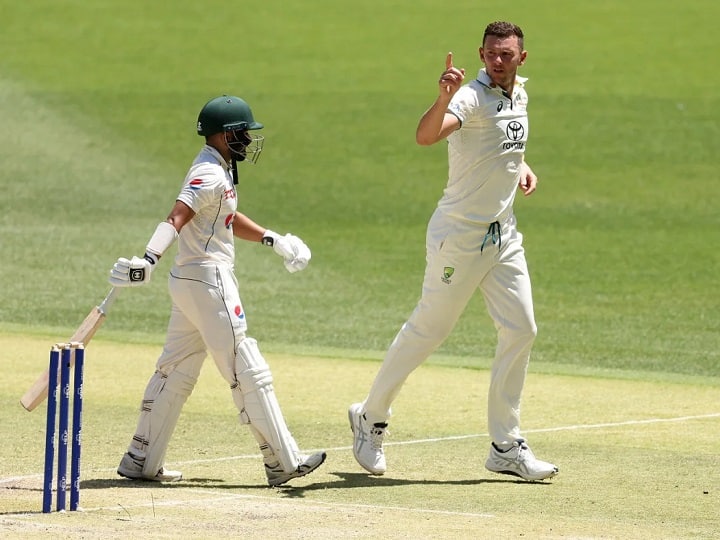 PAK vs AUS Perth Test 3rd day highlights scorecard Nathan Lyon Pat Cummins PAK vs AUS Perth Test: तीसरे दिन ढेर हो गए पाक बल्लेबाज, ऑस्ट्रेलिया ने कस दिया है शिकंजा; कंगारुओं की बढ़त 300 पार