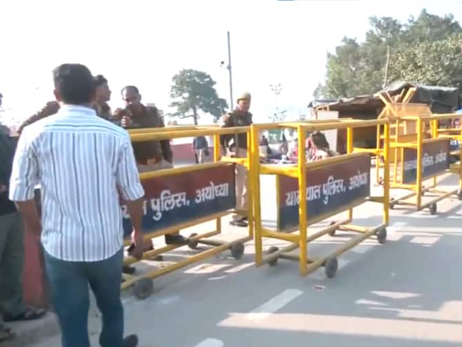 Ayodhya Ram Mandir Inauguration Security With Cctv Cameras And Drones | Ram Mandir Inaugration: अयोध्या में प्राण प्रतिष्ठा से पहले हाईटेक हुई सुरक्षा,वीडियो में देखें नए खास इंतजाम