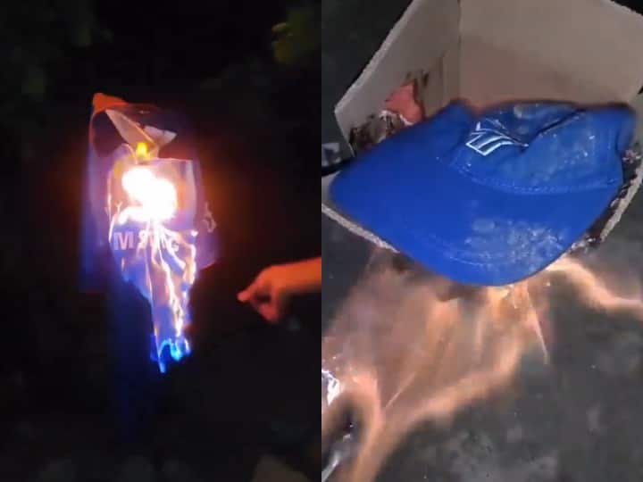 Fans are bent on ‘boycotting’ Mumbai Indians, some are burning jerseys and some caps;  angry fans