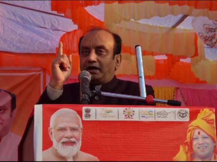 Shravasti BJP MP Sudhanshu Trivedi Attack Rahul Gandhi Akhilesh Yadav on Parliament security breach ANN UP Politics: 'संसद की घटना पर विपक्ष कर रहा तुच्छ राजनीति', सुधांशु त्रिवेदी बोले- देश में बह रही विकास की गंगा