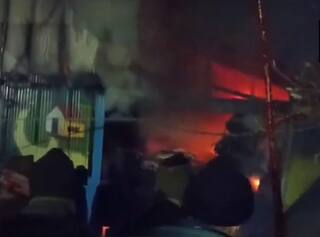 Srinagar: શ્રીનગર ખાતે ITBP કેમ્પમાં લાગી ભીષણ આગ, ફાયરની ગાડીઓ ઘટના સ્થળે