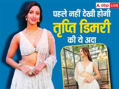 'एनिमल' की 'भाभी 2' ने पर्ल एम्बेलिश्ड डीप नेक ब्लाउज के साथ सिल्वर लहंगे में दिखाई अदाएं, Tripti Dimri की ग्लैमरस तस्वीरें देख फैंस भर रहे आंहें