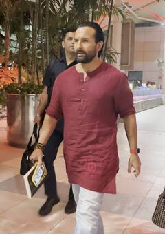 Pics: एयरपोर्ट पर बच्चे को देख रुके Saif Ali Khan, छोटे नबाव का जेस्चर जीत लेगी आपका दिल
