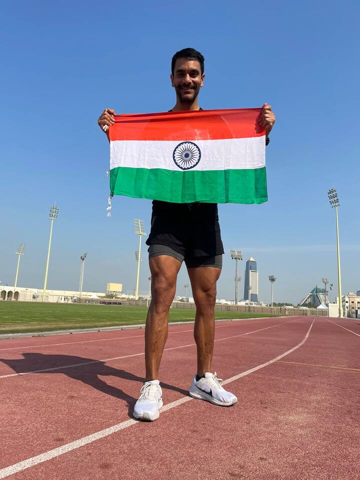 Angad Bedi: Angad Bedi left an indelible mark on the global sports stage by clinching the gold medal in the 400m sprint at the International Masters 2023 Athletics Championship held in Dubai. Angad's exceptional speed and determination propelled him to victory, showcasing not only his athletic prowess but also the potential of emerging talents from diverse corners of the world. His triumph inspired a new generation of athletes as well as actors and underscored the universality of sporting achievements. (Image Source: Special Arrangement)