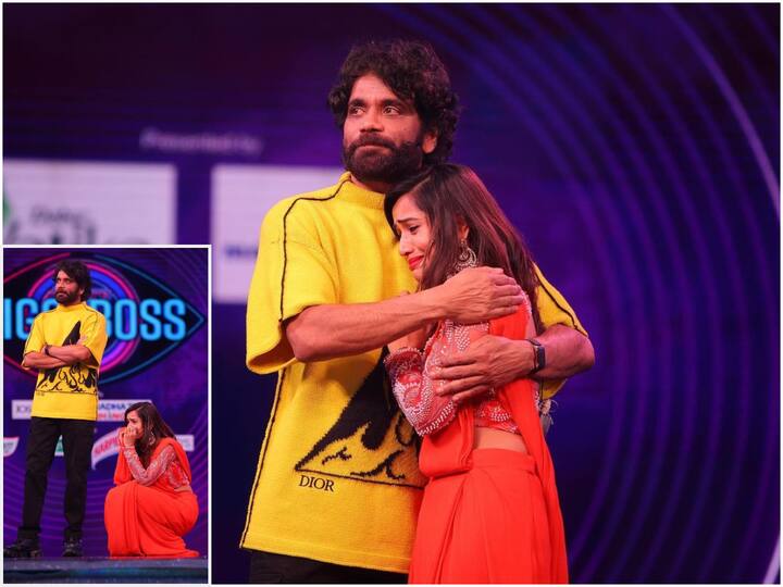 Shobha Shetty on Bigg Boss 7 Telugu Finale: బుల్లితెర స్టార్ శోభా శెట్టి 'బిగ్ బాస్' సీజన్ 7 ఫినాలేలో ఎమోషనల్ అయ్యారు.స్టేజి మీద ఆమెను నాగార్జున ఓదార్చారని తెలుస్తుంది. 