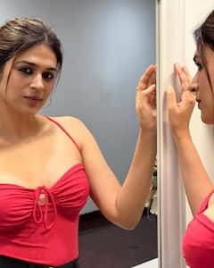 Shraddha Das Photos: అద్దంలో శ్రద్ధగా అందాలు అలా చూపిస్తే ఎలా అమ్మాడి!?