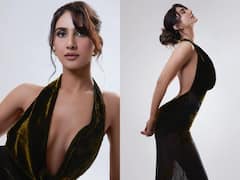 Vaani Kapoor Makes A Strong Impression In A Sheer Velvet Gown; PICS