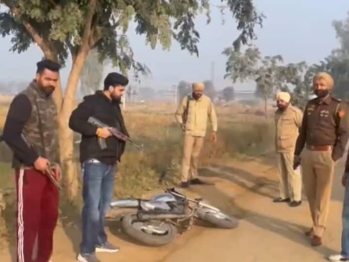 Encounter between Punjab Police and miscreants of Bambiha gang in Moga three arrested Punjab Encounter: मोगा में पंजाब पुलिस और बंबीहा गैंग के बदमाशों के बीच मुठभेड़, तीन गिरफ्तार