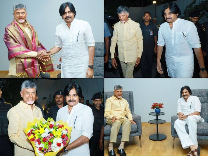 Pawan Chandrababu Meeting: టీడీపీ అధినేత చంద్రబాబు హైదరాబాద్ లోని పవన్ కళ్యాణ్ నివాసానికి వెళ్లారు. ఏపీలో రాజకీయాలు, సీట్ల సర్దుబాటుపై కీలకంగా చర్చించారు.