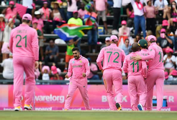 By donning the pink jerseys in 'Pink Day ODIs', the Proteas demonstrate their backing for breast cancer education, awareness, research and detection.